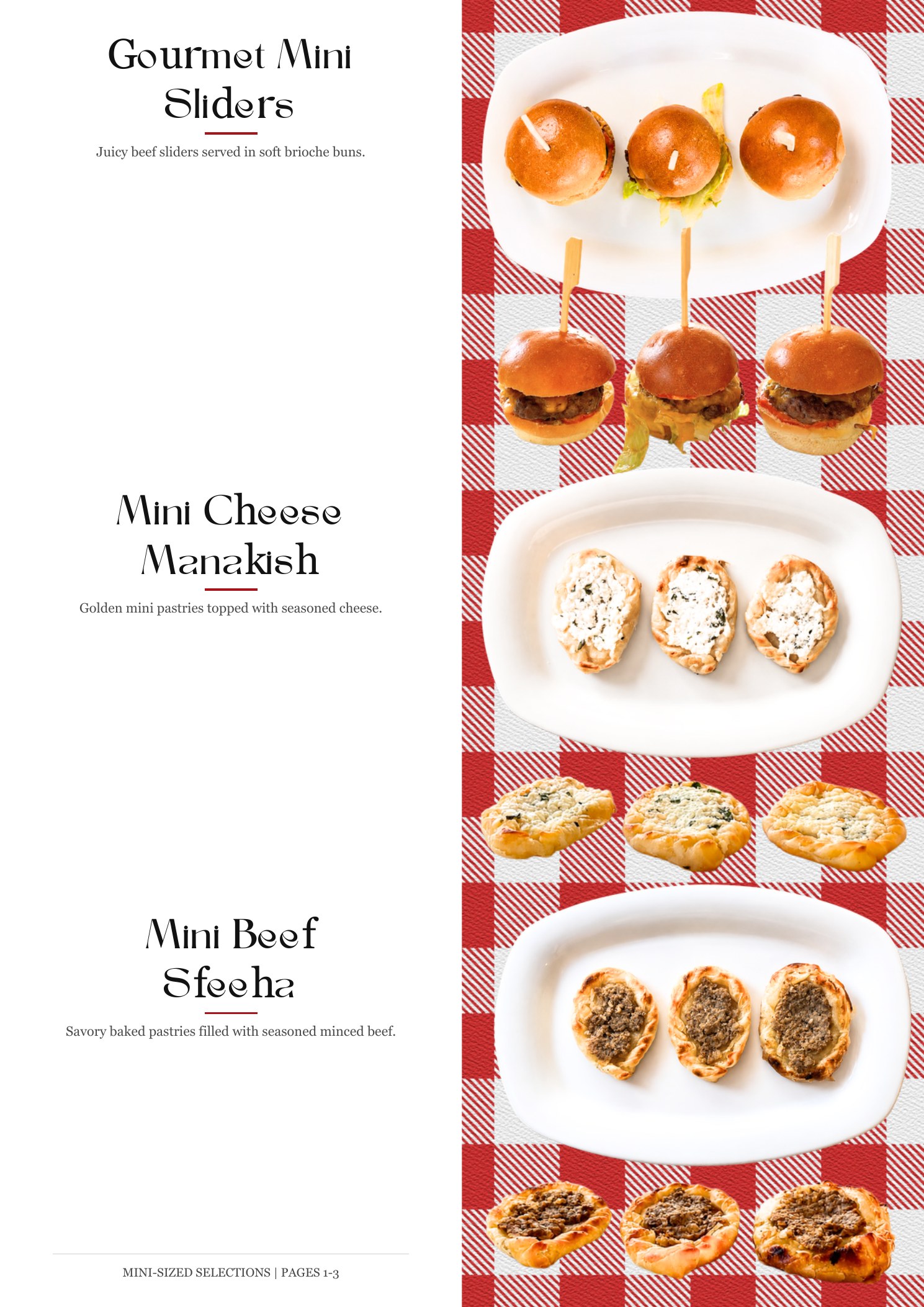 Mini sliders